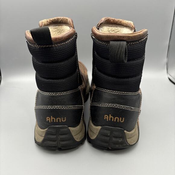 Ahnu Tamarack Insulated Waterproof Low Boots Brown Slip-On Thinsulate Men’s 11 main image 6
